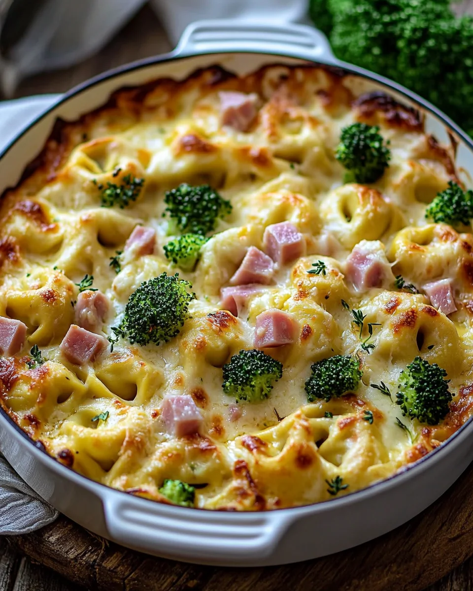 Tortellini Auflauf Schinken Brokkoli 22 Tortellini