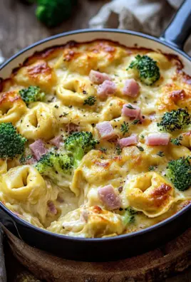 Tortellini Auflauf Schinken Brokkoli