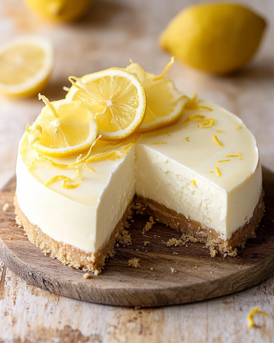 Zitronen-Cheesecake