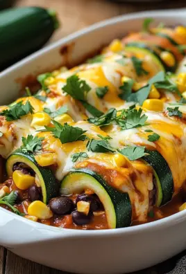 Zucchini Enchilada Roll-Ups