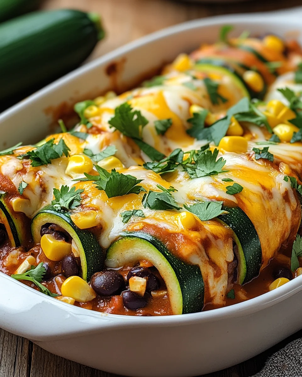 Zucchini Enchilada Roll-Ups 20 Zucchini Enchilada Roll-Ups
