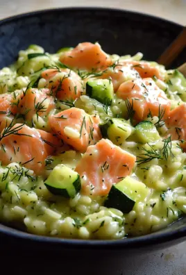 Zucchini-Lachs-Risotto