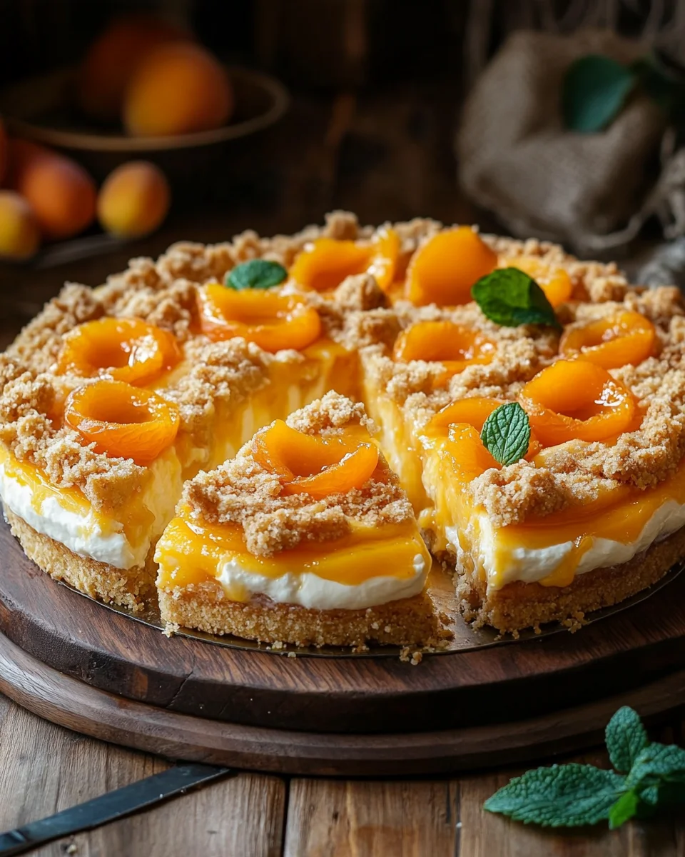 Homepage 4 Aprikosenkuchen mit Quark und Streuseln