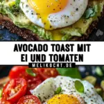 Avocado Toast mit Ei und Tomaten 19 Pinterest Hidden Image
