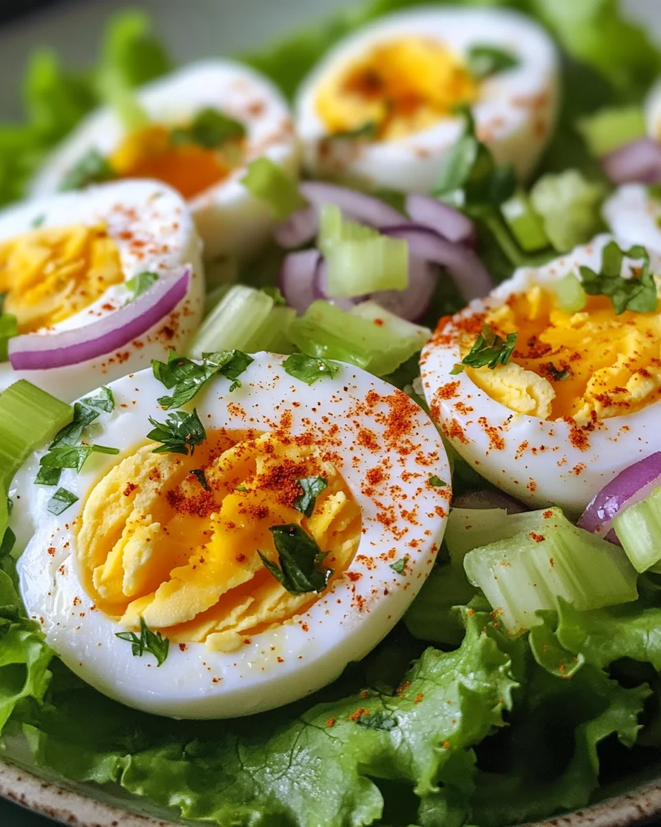 Eiersalat mit Joghurt 17 Eiersalat