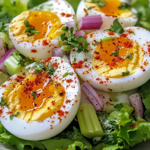 Eiersalat mit Joghurt