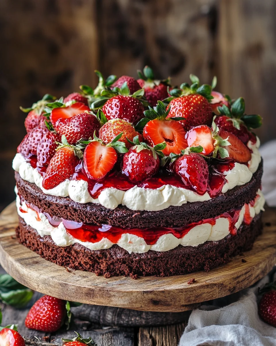 Erdbeerkuchen mit Mascarpone 23 Erdbeerkuchen