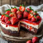 Erdbeerkuchen mit Mascarpone