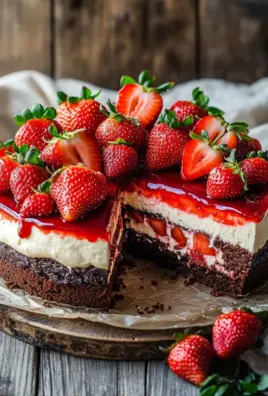 Erdbeerkuchen mit Mascarpone 30 Erdbeerkuchen mit Mascarpone