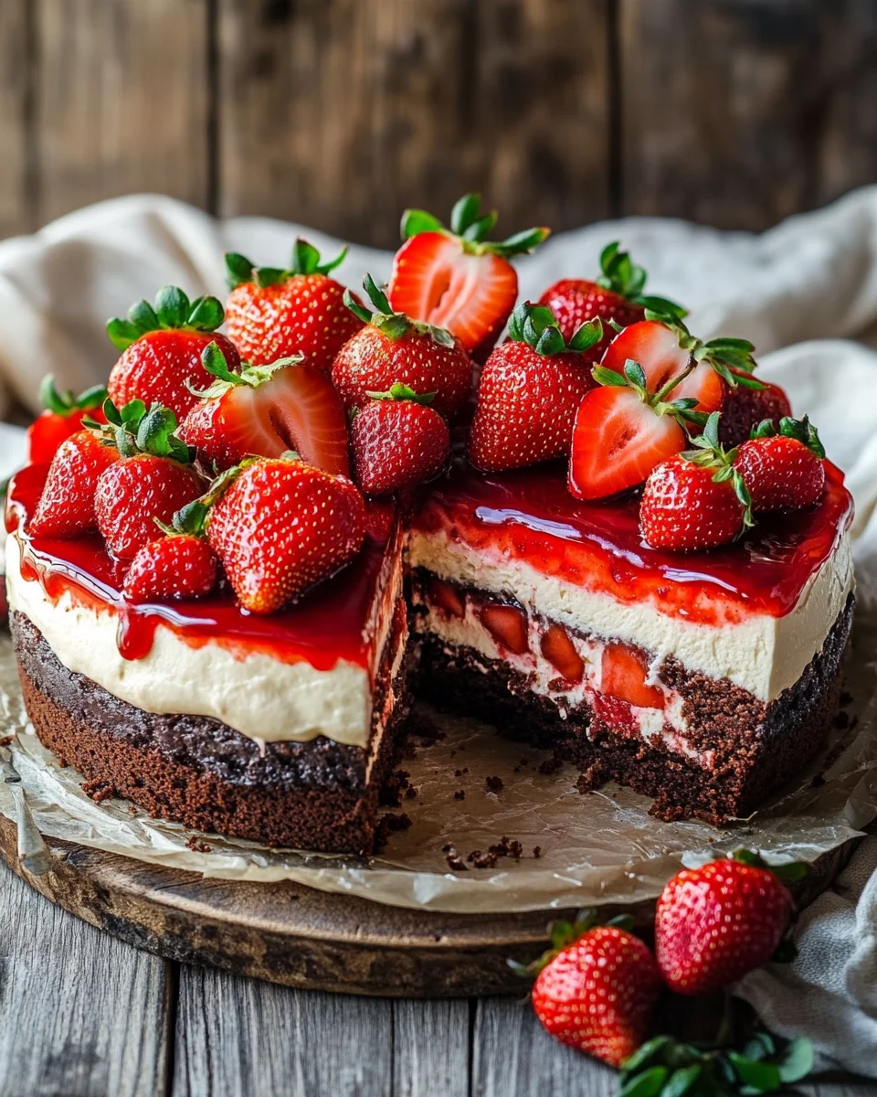 Erdbeerkuchen mit Mascarpone