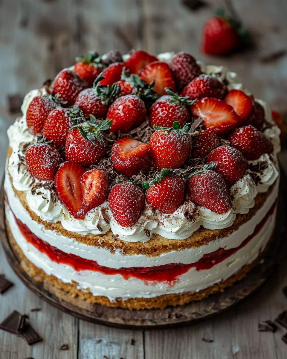 Fantakuchen mit Erdbeeren 26 Fantakuchen