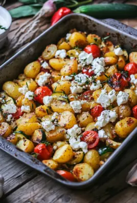 Feta Kartoffeln Ofengemüse