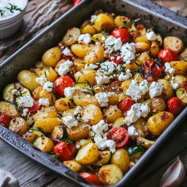 Feta Kartoffeln Ofengemüse