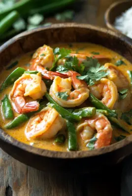 Garnelencurry mit Zuckerschoten
