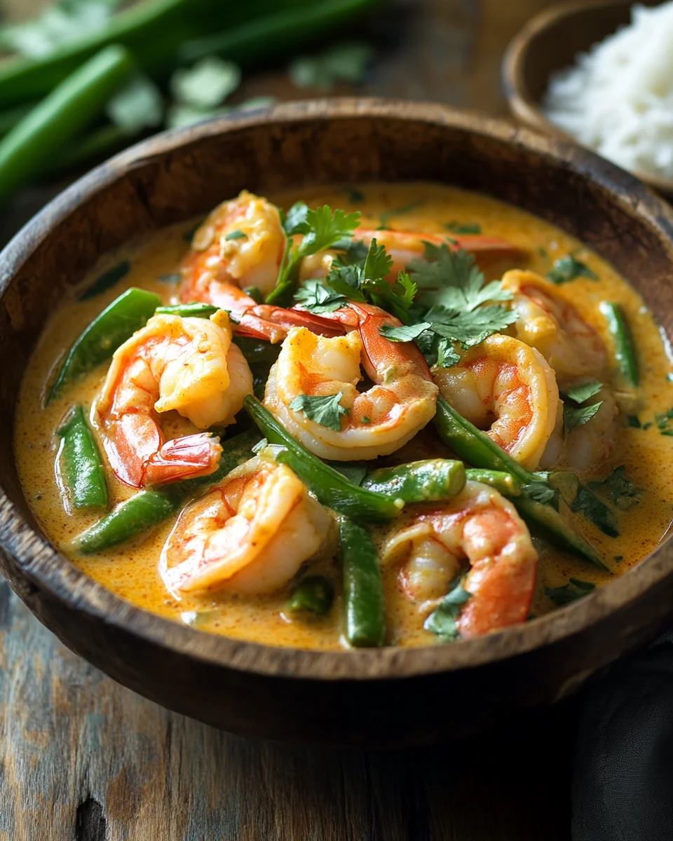 Garnelencurry mit Zuckerschoten 25 Garnelencurry mit Zuckerschoten