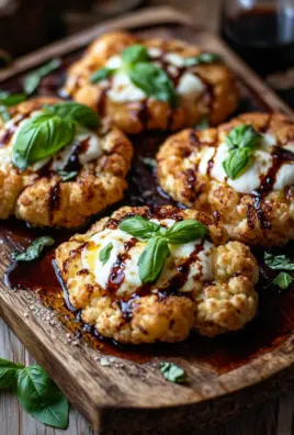 Gebackene Mozzarella-Blumenkohlsteaks 21 Gebackene Mozzarella-Blumenkohlsteaks