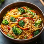 Gebratene Asia Nudeln