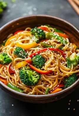 Gebratene Asia Nudeln