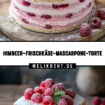 Himbeer-Frischkäse-Mascarpone-Torte 26 Pinterest Hidden Image