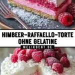 Himbeer-Raffaello-Torte ohne Gelatine 20 Pinterest Hidden Image