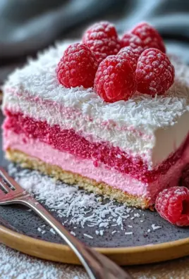 Himbeer-Raffaello-Torte ohne Gelatine 22 Himbeer-Raffaello-Torte ohne Gelatine