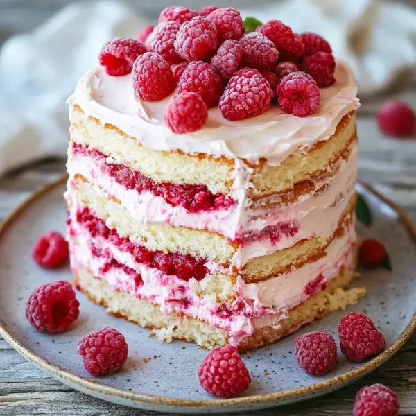 Himbeertorte mit Joghurtcreme