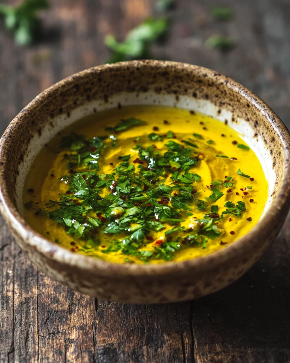 Honig-Senf-Zitronen-Vinaigrette