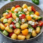 Knuspriger Gnocchi-Salat mit Joghurt-Dressing