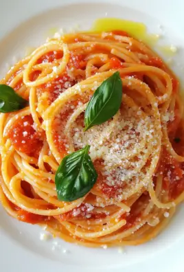 Linguine mit Tomaten-Parmesansoße