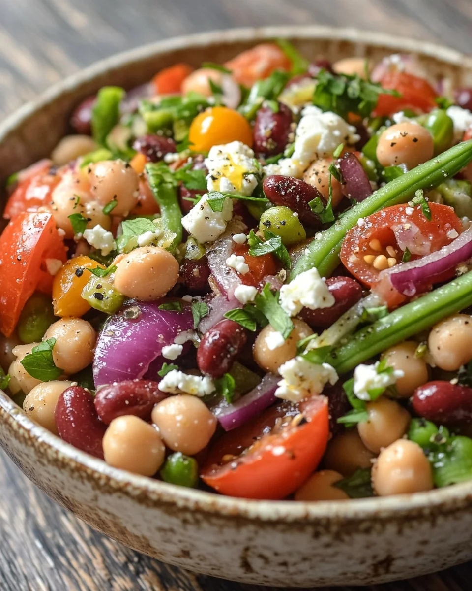 Mediterraner Bohnensalat 19 Mediterraner