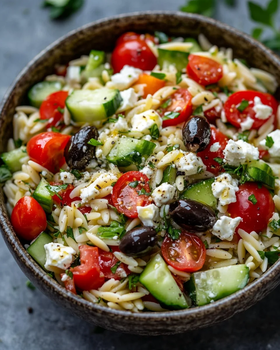 Homepage 2 Mediterraner Orzo Salat