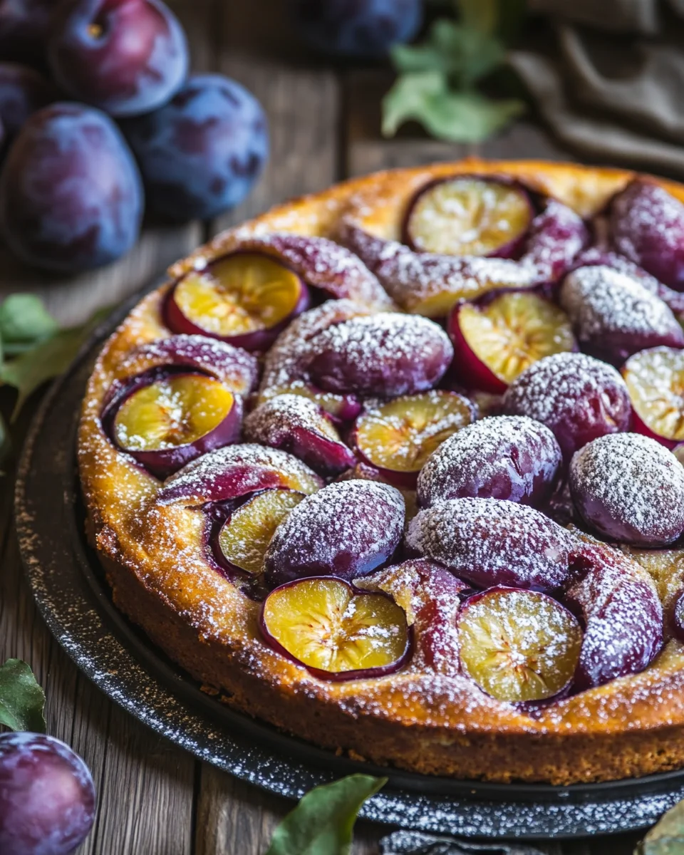 Pflaumenkuchen mit Schmand 22 Pflaumenkuchen