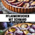 Pflaumenkuchen mit Schmand 21 Pinterest Hidden Image