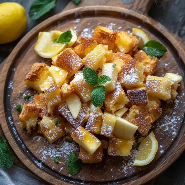 Rezept für Apfel Zimt Kaiserschmarrn