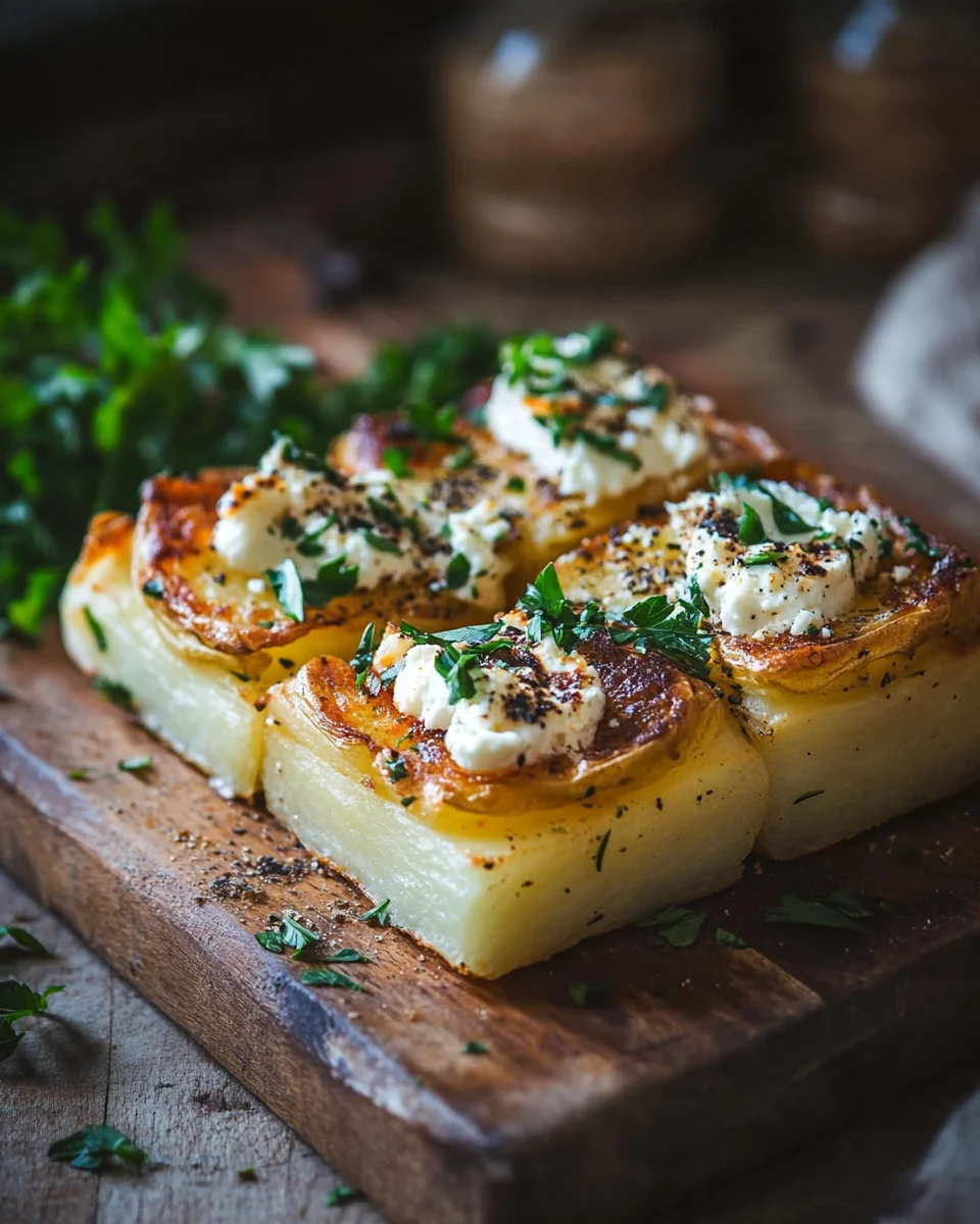 Röstiecken mit Feta überbacken 20 Röstiecken