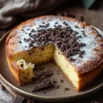 Saftiger und lockerer Eierlik&ouml;rkuchen mit Schokoraspeln