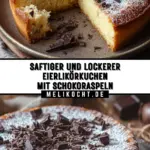 Saftiger und lockerer Eierlikörkuchen mit Schokoraspeln 18 Pinterest Hidden Image