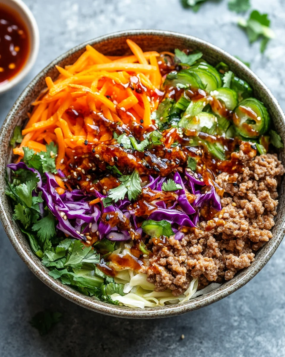 Spring Roll Bowl