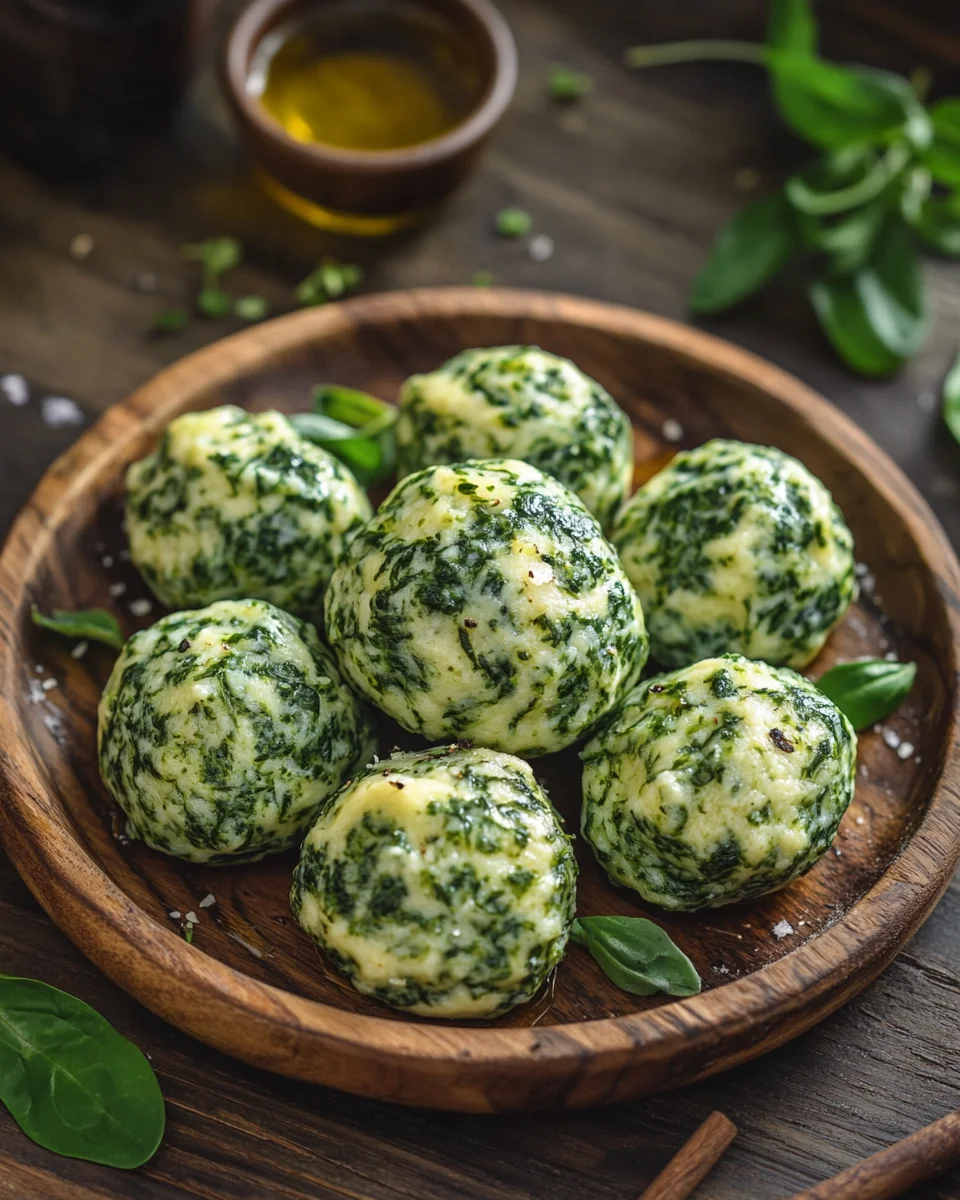 Südtiroler Spinatknödel 21 Südtiroler
