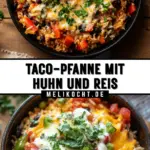 Taco-Pfanne mit Huhn und Reis 21 Pinterest Hidden Image