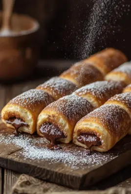 Toast Rolls mit Nutella und Zimt 23 Toast Rolls mit Nutella und Zimt