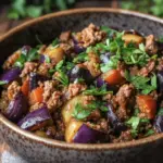 T&uuml;rkische Auberginen-Hackfleisch-Pfanne